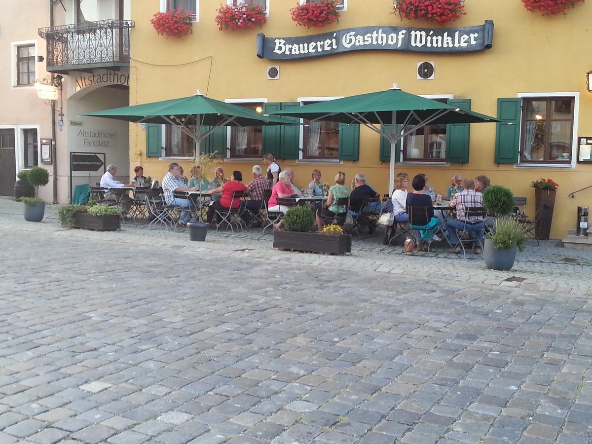 Altstadthotel Brauereigasthof Winkler 贝兴 外观 照片